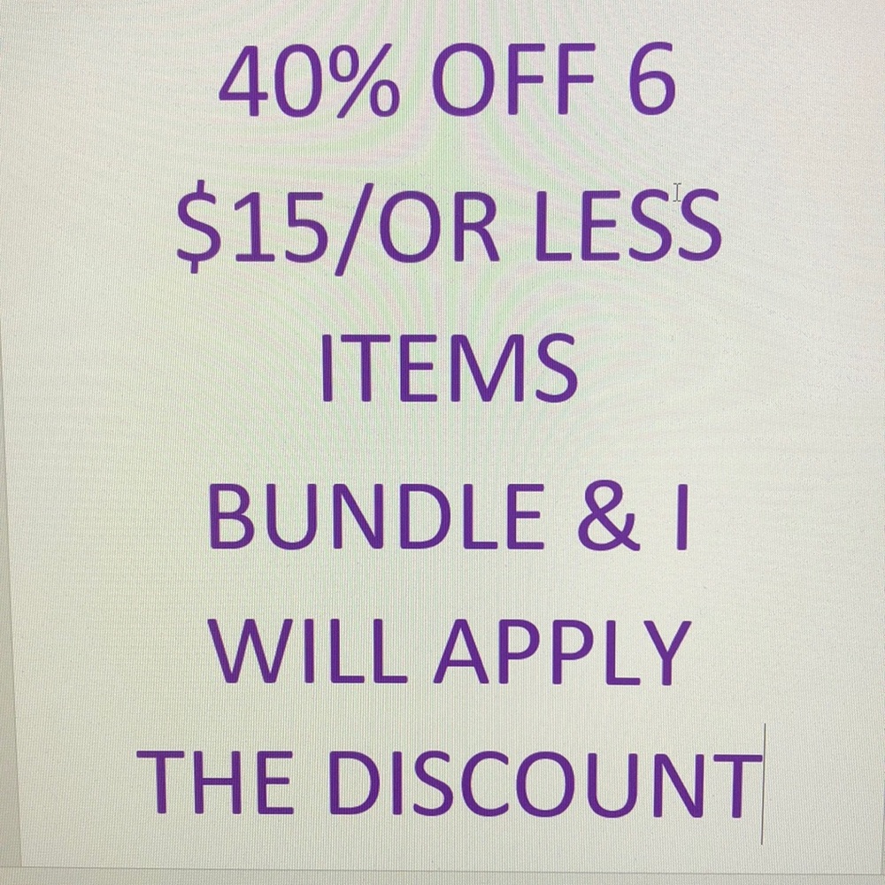 40% OFF DISCOUNT